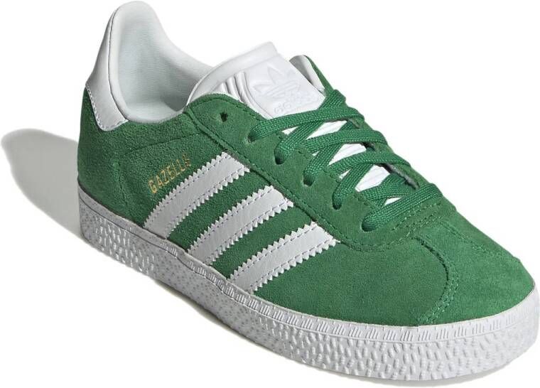 adidas Originals Gazelle sneakers groen wit