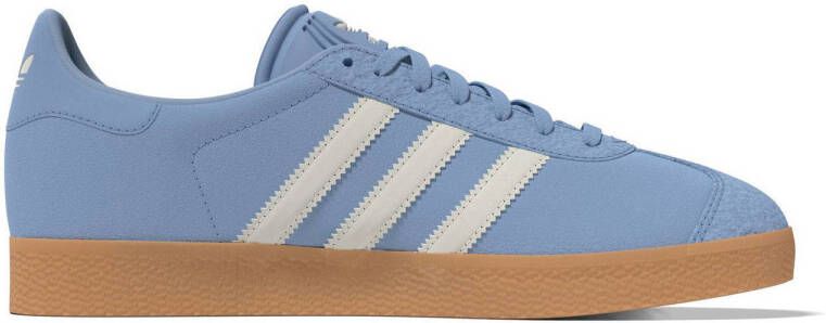 adidas Originals Gazelle sneakers lichtblauw wit
