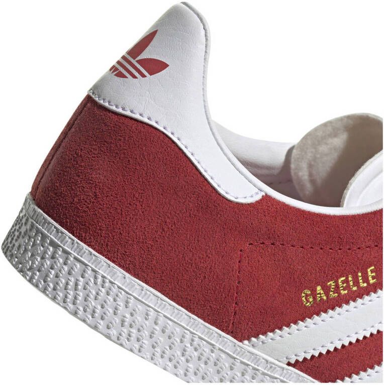 adidas Originals Gazelle sneakers rood wit