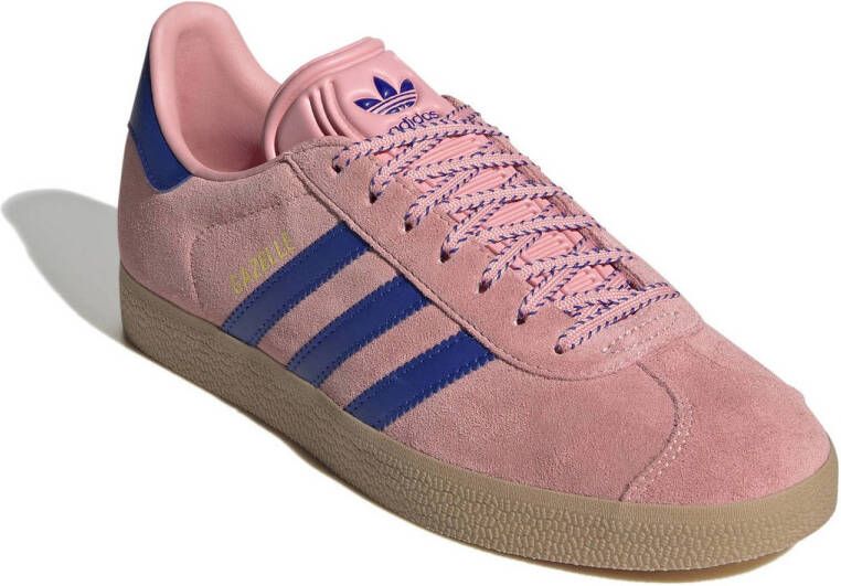 adidas Originals Gazelle sneakers roze blauw