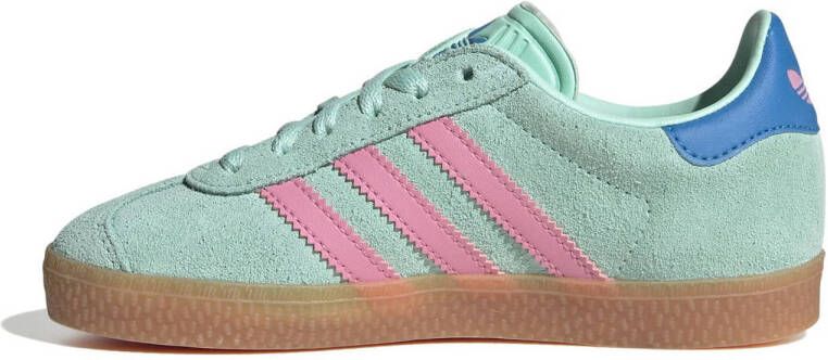 adidas Originals Gazelle sneakers turquoise roze