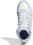 Adidas Hoops 3.0 Mid Classic Vintage Schoenen Wit Blauw 2 3 Vrouw - Thumbnail 5