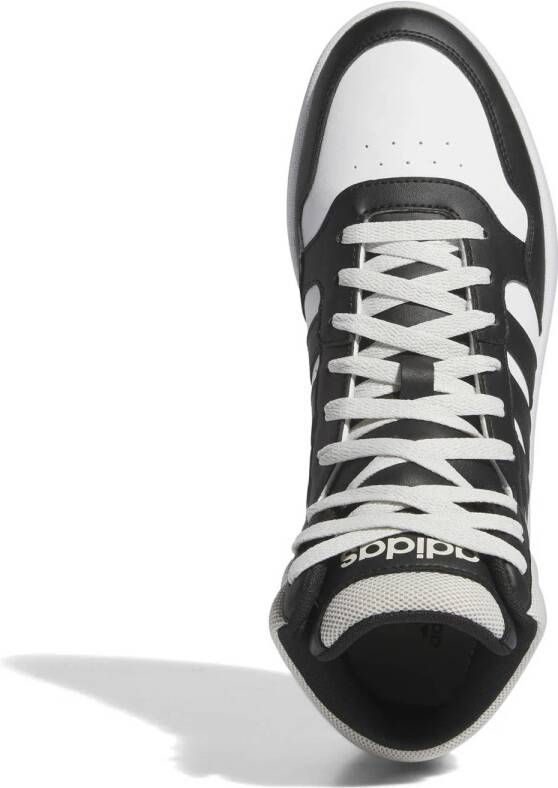 adidas Sportswear Hoops Mid 3.0 sneakers wit zwart grijs