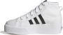 Adidas ORIGINALS Nizza Platform Mid Sneakers Niño Ftwr White Core Black Ftwr White Kinderen - Thumbnail 5
