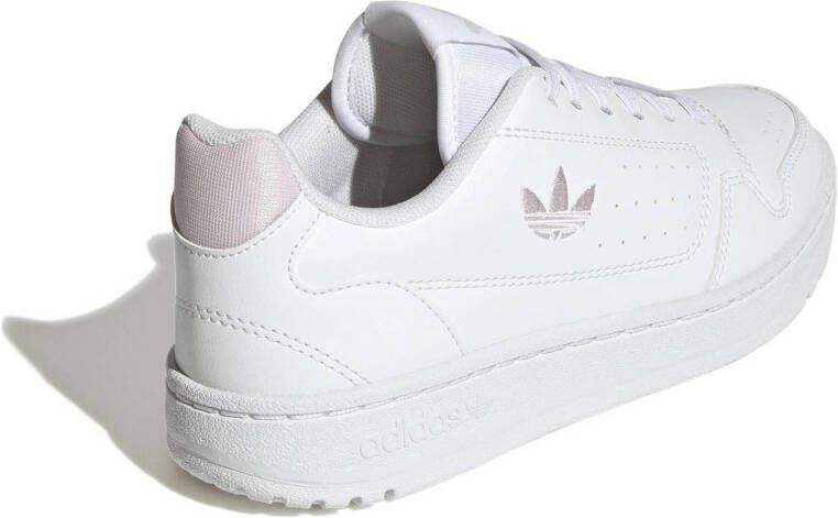 adidas Originals NY 90 sneakers wit lichtroze