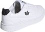 Adidas Originals Ny 90 Velcro Child Ftwwht Cblack Ftwwht Schoenen pre school FY9846 - Thumbnail 16