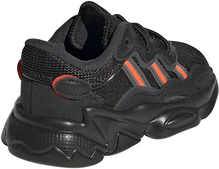 adidas Originals Ozweego sneakers zwart oranje