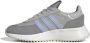 Adidas Originals Retropy F2 sneakers grijs lichtblauw - Thumbnail 5