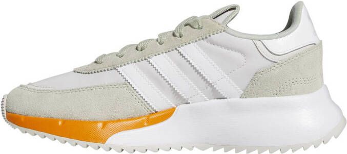 adidas Originals Retropy F2 sneakers lichtgrijs wit oranje