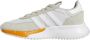 Adidas Originals Retropy F2 sneakers lichtgrijs wit oranje - Thumbnail 9