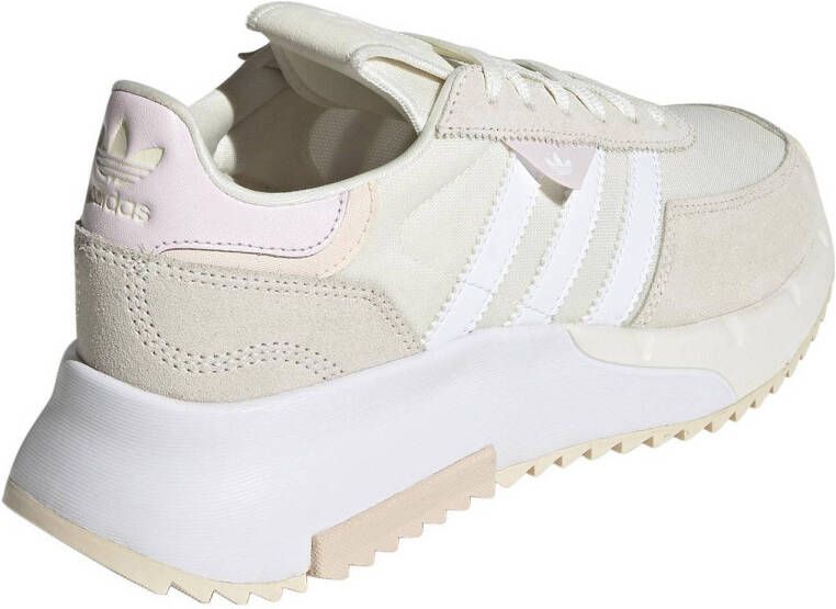 adidas Originals Retropy F2 sneakers offwhite wit lichtroze