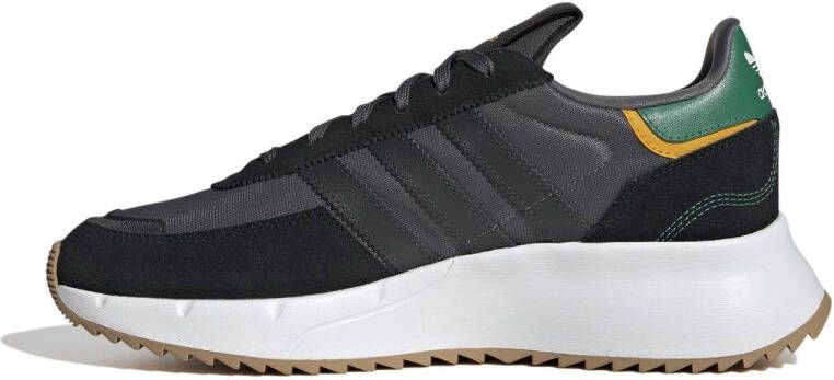 adidas Originals Retropy F2 sneakers zwart groen geel