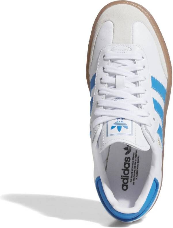 adidas Originals Sambae sneakers wit blauw