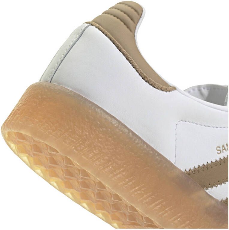 adidas Originals Sambae sneakers wit lichtbruin