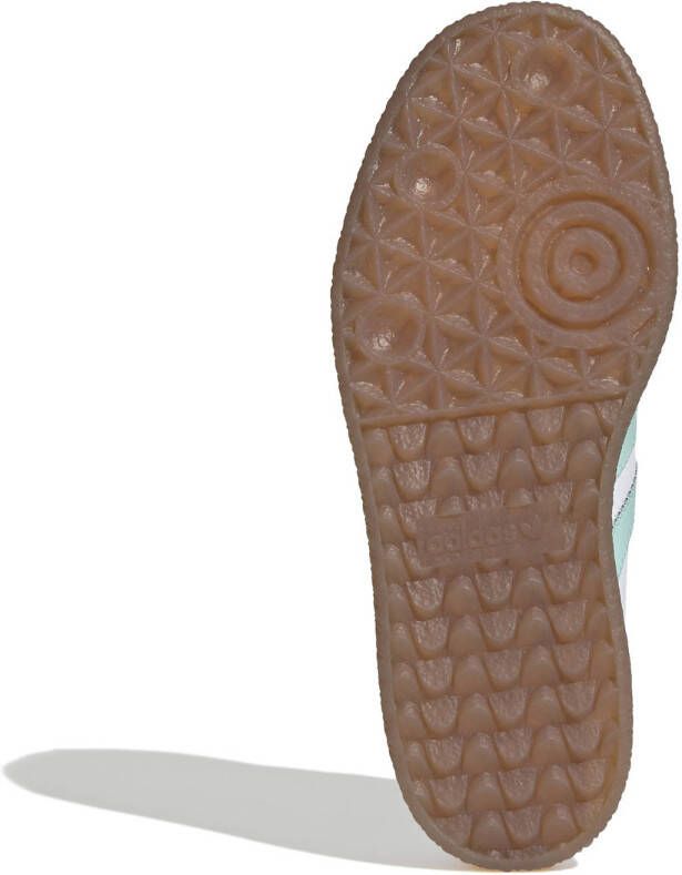 adidas Originals Sambae sneakers wit mintgroen
