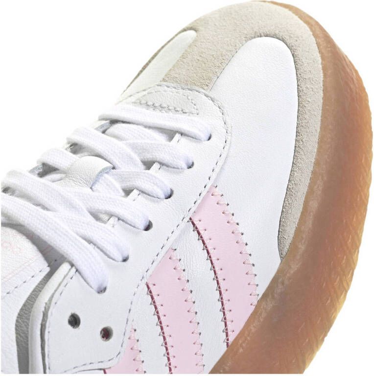adidas Originals Sambae sneakers wit roze