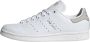 Adidas Originals Stan Smith Cloud White Wonder Beige Silver Metallic- Cloud White Wonder Beige Silver Metallic - Thumbnail 7