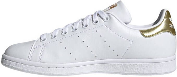 adidas Originals Stan Smith sneakers wit goud