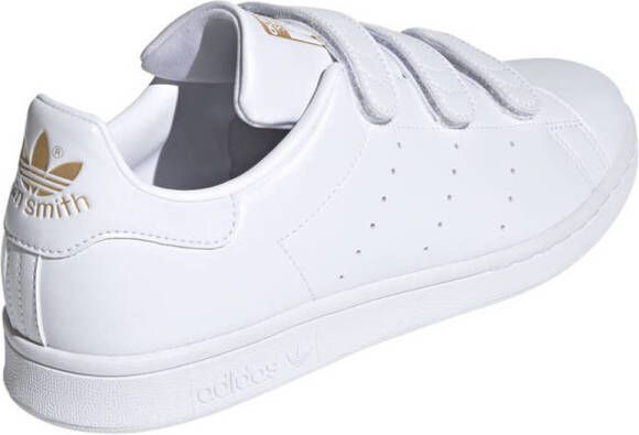 adidas Originals Stan Smith sneakers wit goud metallic