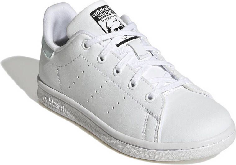adidas Originals Stan Smith sneakers wit lichtblauw