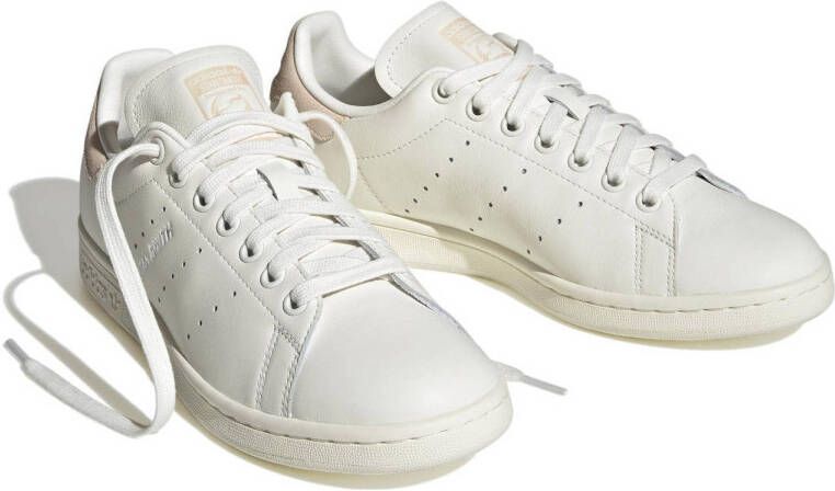 adidas Originals Stan Smith sneakers wit lichtoranje
