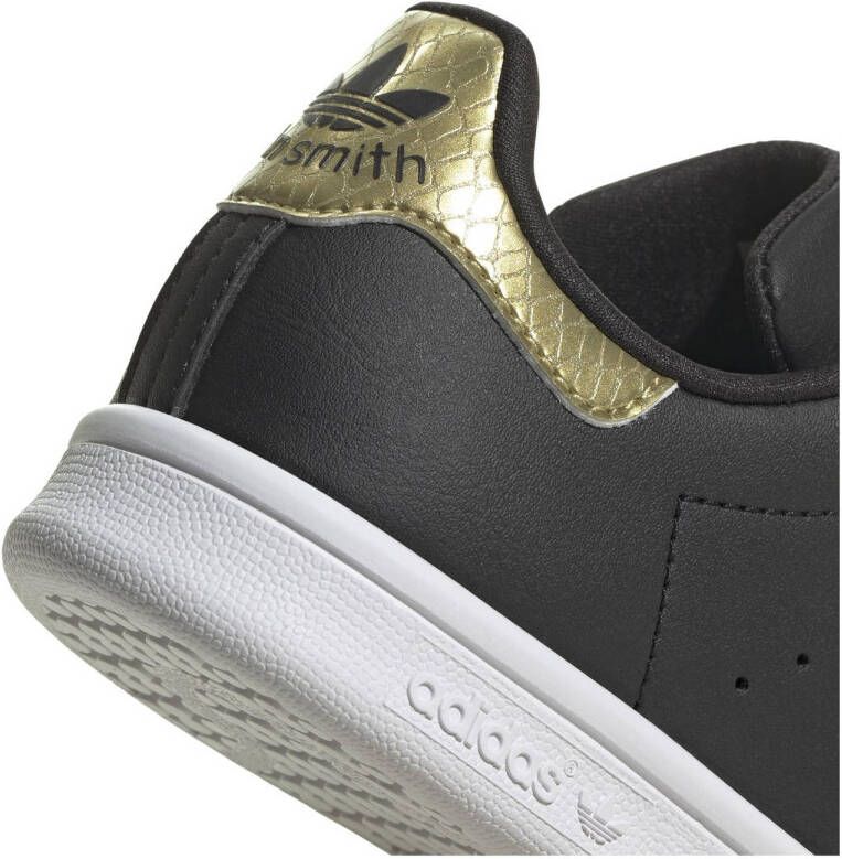 adidas Originals Stan Smith sneakers zwart wit goud
