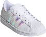 Adidas Superstar C Lage sneakers Leren Sneaker Meisjes Holographic - Thumbnail 8