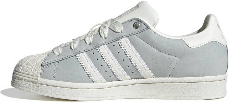 adidas Originals Superstar sneakers grijsblauw wit