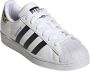 Adidas Originals Superstar sneakers wit zwart blauw - Thumbnail 12