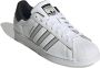 Adidas Originals Superstar sneakers wit zwart grijs - Thumbnail 4