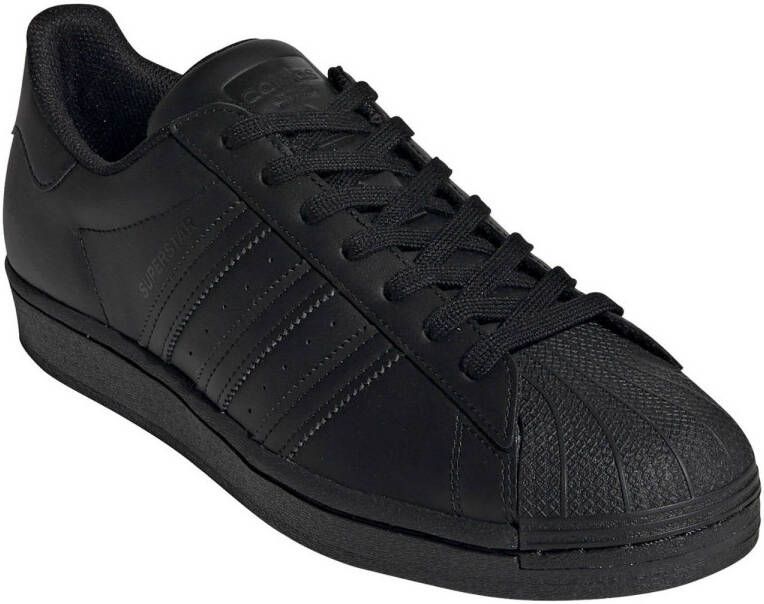Adidas originals superstar black on sale mens