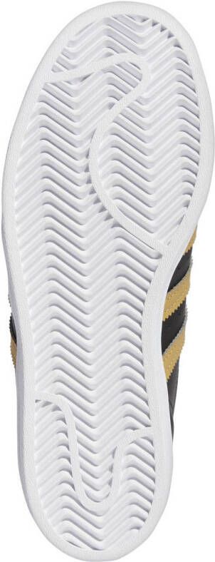 adidas Originals Superstar sneakers zwart beige wit