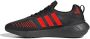 Adidas Originals Swift Run 22 sneakers zwart rood - Thumbnail 4
