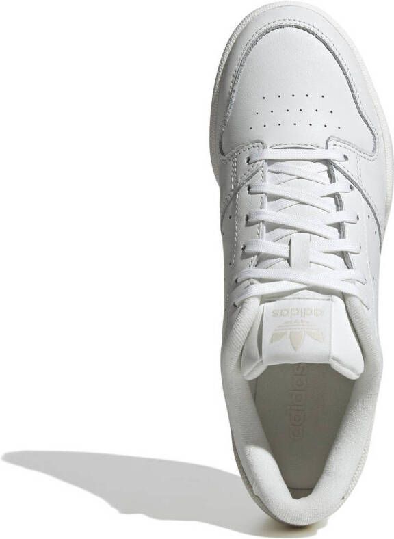 adidas Originals Team Court 2 Str sneakers wit lichtgrijs