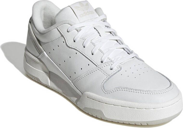 adidas Originals Team Court 2 Str sneakers wit lichtgrijs