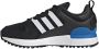Adidas Originals ZX 700 sneakers zwart wit blauw - Thumbnail 7