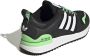 Adidas Originals ZX 700 sneakers zwart wit groen Mesh Meerkleurig 40 - Thumbnail 4