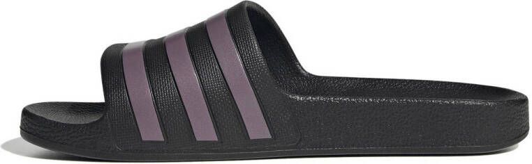 adidas Sportswear Adilette Aqua badslippers zwart paars