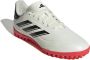 Adidas Perfor ce Pure 2 Club FG Junior voetbalschoenen wit zwart rood Imitatieleer 36 2 3 - Thumbnail 4