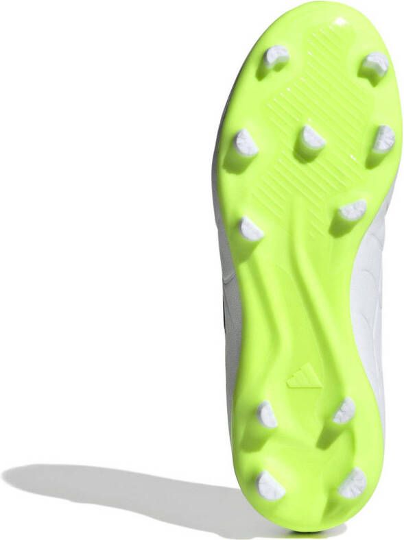 adidas Performance Copa Pure.3 FG Junior leren voetbalschoenen wit zwart geel