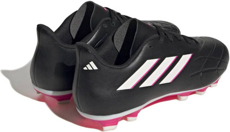 adidas Performance COPA PURE.4 FxG voetbalschoenen zwart wit fuchsia
