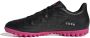 Adidas Perfor ce COPA PURE.4 Turf voetbalschoenen zwart wit fuchsia - Thumbnail 4