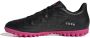 Adidas Performance COPA PURE.4 Turf voetbalschoenen zwart wit fuchsia - Thumbnail 4