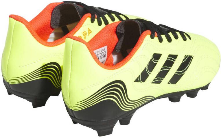 adidas Performance Copa Sense.4 FxG Jr. voetbalschoenen geel zwart rood