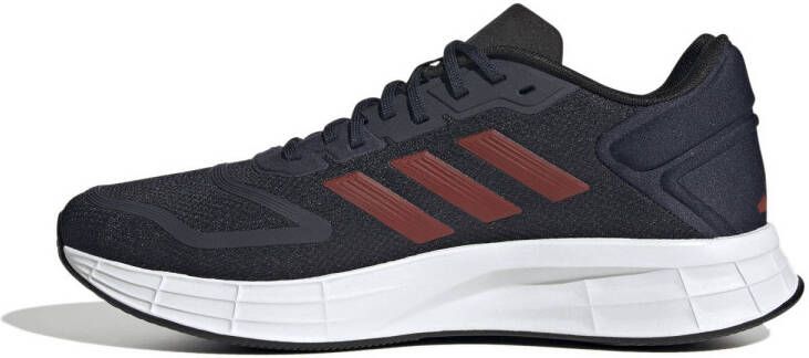 adidas Performance Duramo 10 hardloopschoenen donkerblauw rood