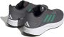 Adidas Performance Duramo 10 hardloopschoenen grijs groen - Thumbnail 5