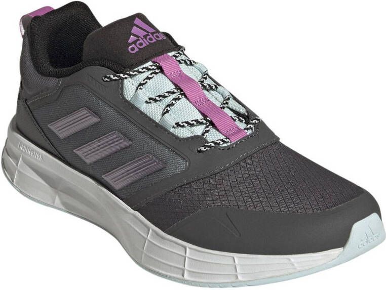 adidas Performance Duramo Protect hardloopschoenen grijs paars