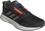 Adidas Performance Duramo Protect hardloopschoenen zwart grijs oranje - Thumbnail 5