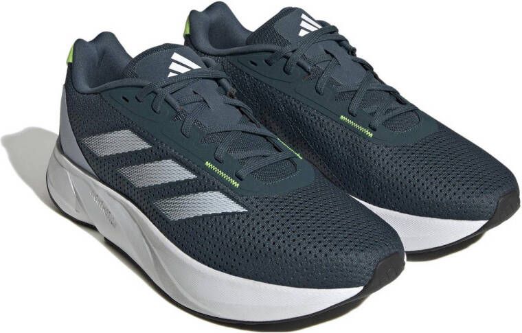 adidas Performance Duramo SL hardloopschoenen petrol wit