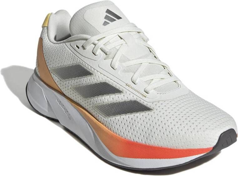 adidas Performance Duramo SL hardloopschoenen beige wit oranje